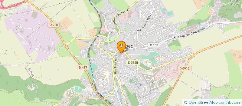 localisation de l'entreprise GALIA  BOLBEC