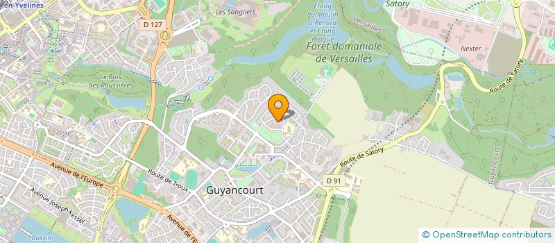 localisation de l'entreprise GALIA-VOCI  GUYANCOURT