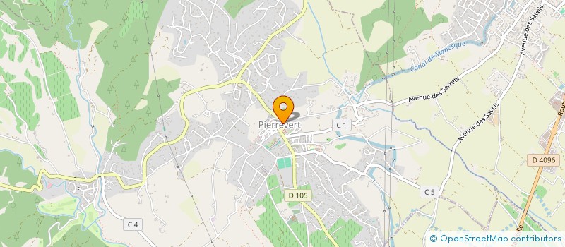 localisation de l'entreprise GALIAGA  PIERREVERT