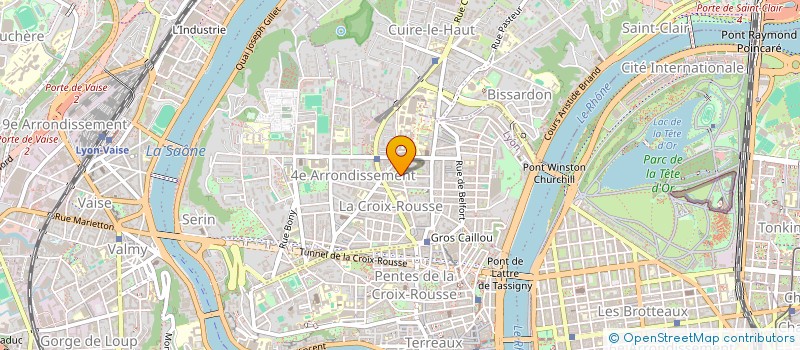 localisation de l'entreprise GALIANE à LYON