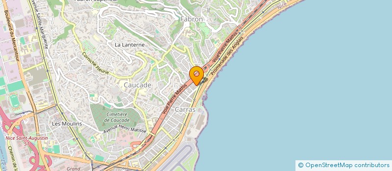 localisation de l'entreprise GALIANNI ART à NICE
