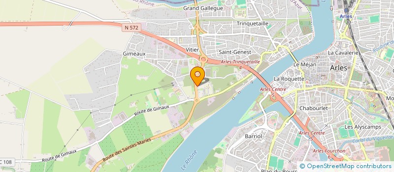 localisation de l'entreprise GALIANO BENJAMIN à ARLES