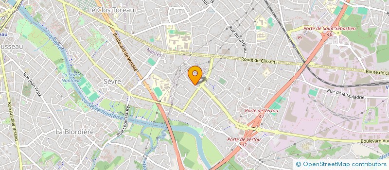 localisation de l'entreprise GALIAXUS à VERTOU