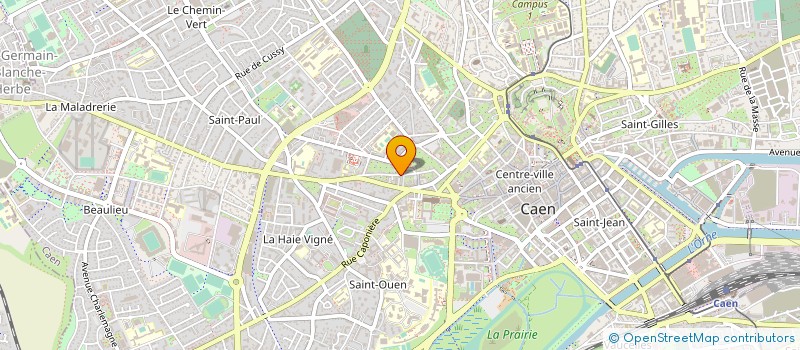 localisation de l'entreprise GALIBIER 65 à CAEN