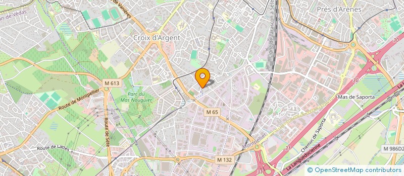 localisation de l'entreprise GALIBIER SAS à MONTPELLIER