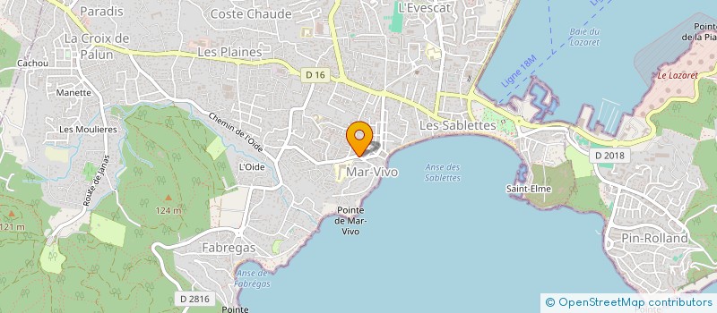 localisation de l'entreprise GALIBOT à LA SEYNE-SUR-MER