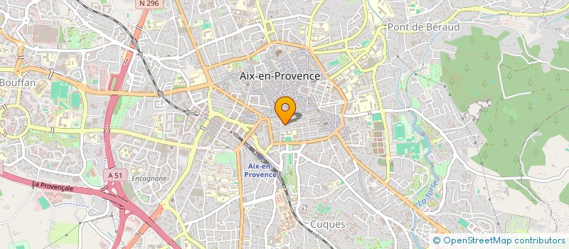localisation de l'entreprise GALICE à AIX-EN-PROVENCE