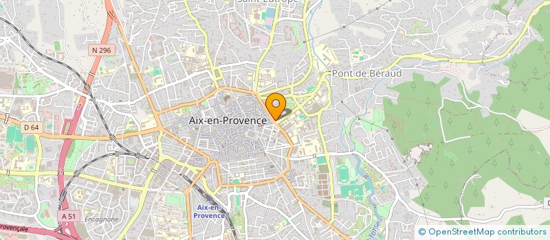 localisation de l'entreprise GALICE INVEST à AIX-EN-PROVENCE