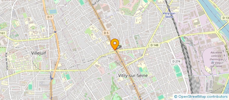 localisation de l'entreprise GALICIA à VITRY-SUR-SEINE
