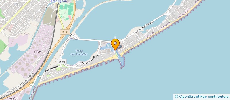 localisation de l'entreprise GALICIA à FRONTIGNAN