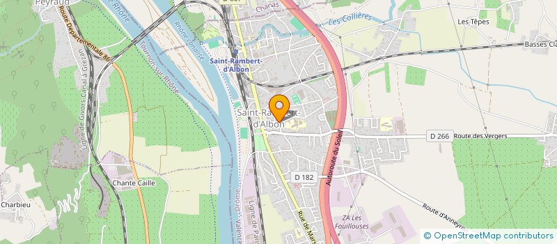 localisation de l'entreprise GALICIMMO  SAINT-RAMBERT-D'ALBON