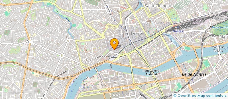 localisation de l'entreprise GALIEN à NANTES