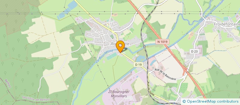 localisation de l'entreprise GALIEN  BOUROGNE