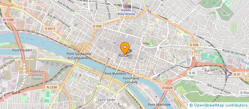 localisation de l'entreprise GALIEN à ROUEN