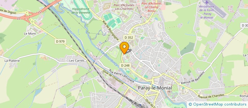 localisation de l'entreprise GALIEN  PARAY-LE-MONIAL