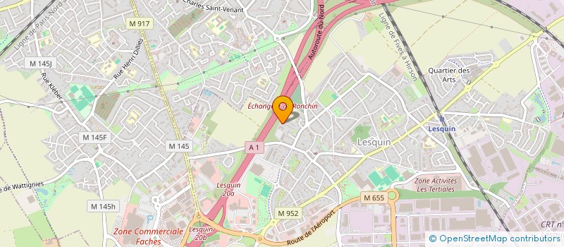 localisation de l'entreprise GALIEN à LESQUIN