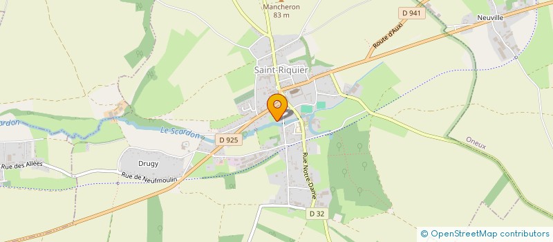 localisation de l'entreprise GALIEN  SAINT-RIQUIER