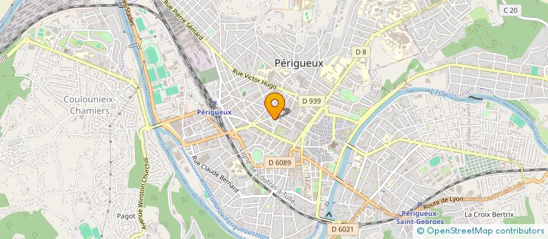 localisation de l'entreprise GALIENI à PERIGUEUX