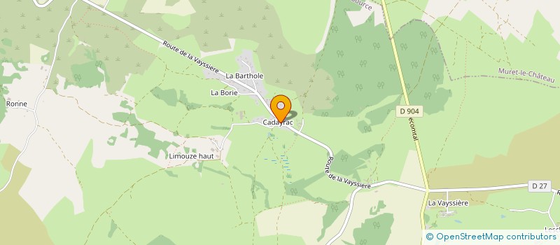 localisation de l'entreprise GALIERE IMMOBILIER  SALLES-LA-SOURCE