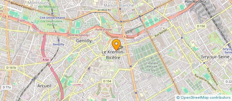 localisation de l'entreprise GALIJU  LE KREMLIN-BICETRE