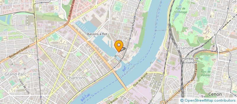 localisation de l'entreprise GALIKO  BORDEAUX