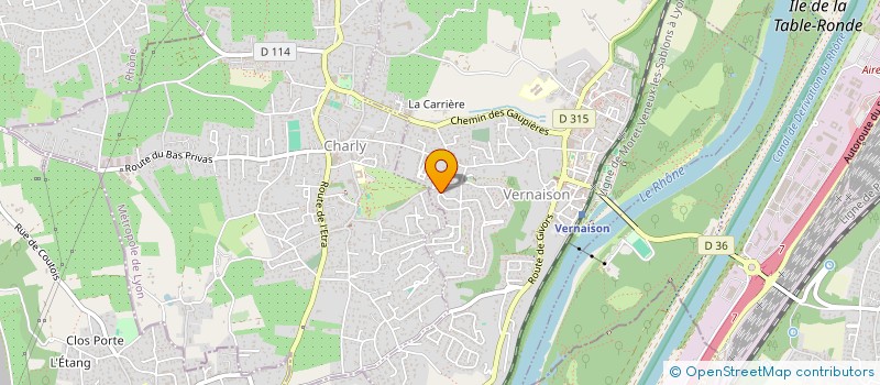 localisation de l'entreprise GALILE  VERNAISON