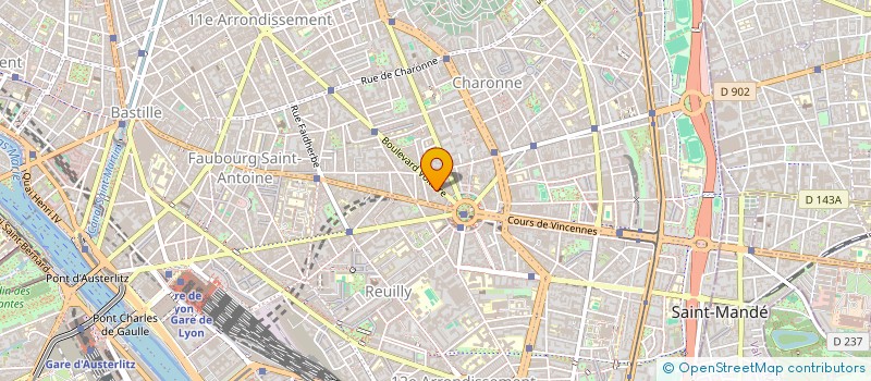 localisation de l'entreprise GALILEE 16  PARIS