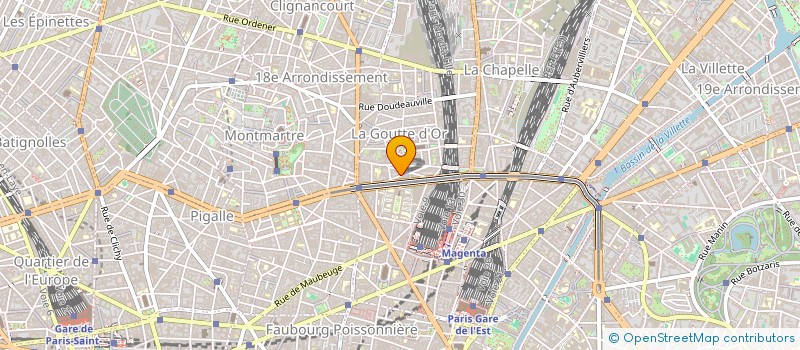 localisation de l'entreprise GALILEE  PARIS