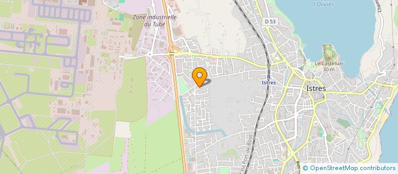 localisation de l'entreprise GALILEE BG  ISTRES