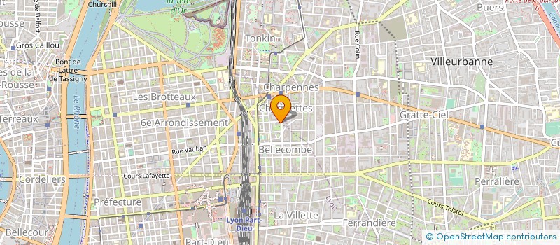 localisation de l'entreprise GALILEI à LYON