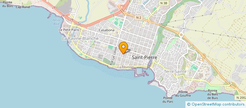 localisation de l'entreprise GALILEO à SAINT-PIERRE