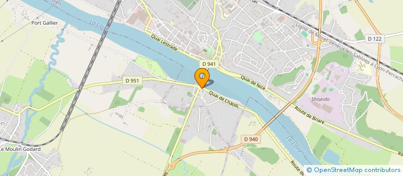 localisation de l'entreprise GALILEO à GIEN