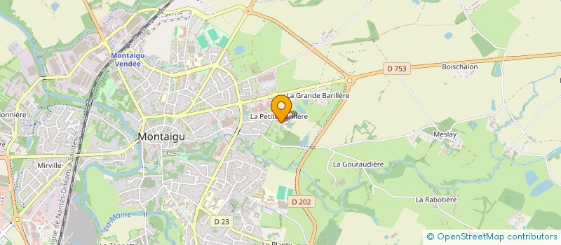 localisation de l'entreprise GALILEO à MONTAIGU-VENDEE