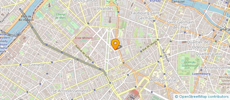 localisation de l'entreprise GALIM CAPITAL  PARIS