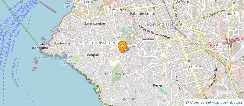 localisation de l'entreprise GALIMA à MARSEILLE