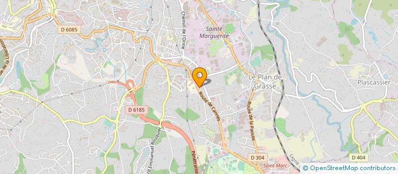 localisation de l'entreprise GALIMARD PAYS DE GRASSE à GRASSE