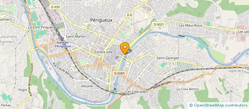 localisation de l'entreprise GALINAT ECC  PERIGUEUX