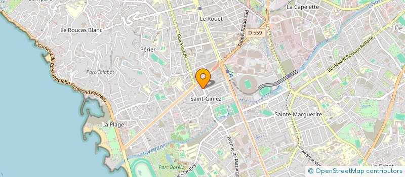 localisation de l'entreprise GALINE à MARSEILLE
