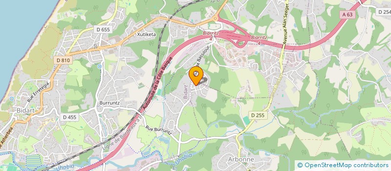 localisation de l'entreprise GALINHA'S & CO à BIDART