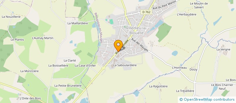 localisation de l'entreprise GALINI à BEAUPREAU-EN-MAUGES
