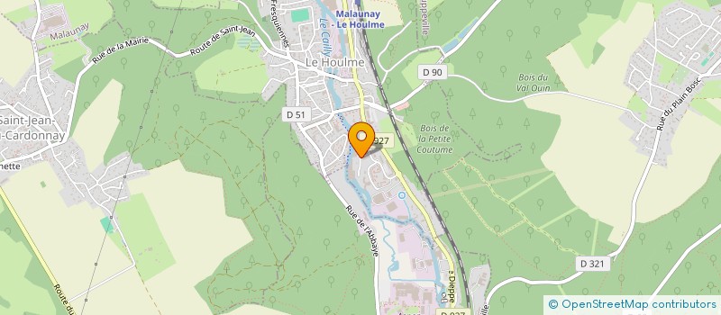 localisation de l'entreprise GALINI PRODUCTIONS à LE HOULME