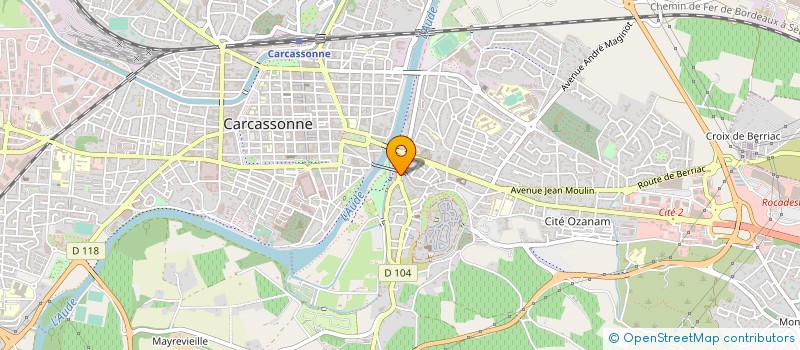 localisation de l'entreprise GALINIER TROIS à CARCASSONNE