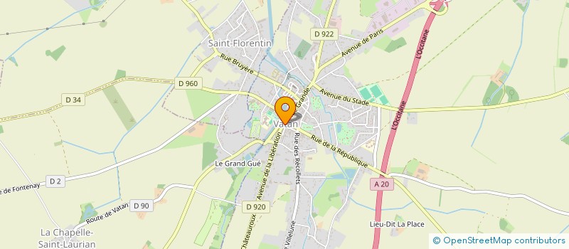 localisation de l'entreprise GALION CONSULTANT à VATAN