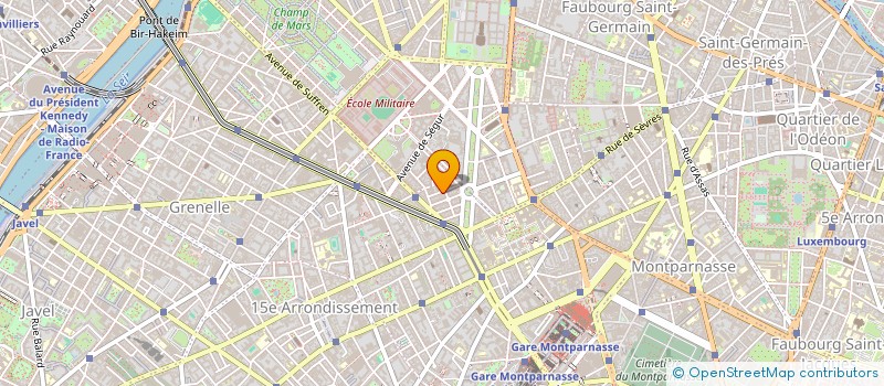 localisation de l'entreprise GALION FILMS à PARIS