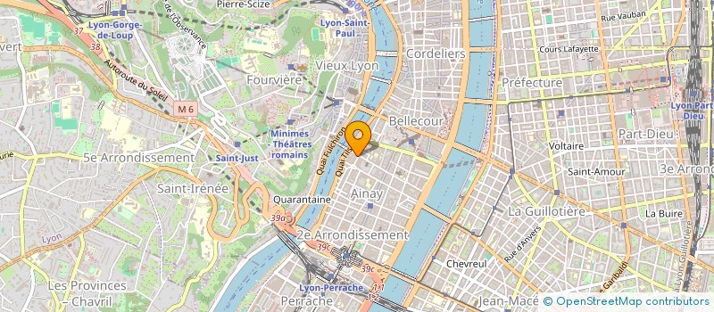 localisation de l'entreprise GALIOR  LYON