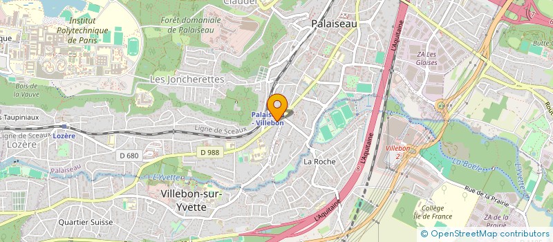 localisation de l'entreprise GALIOT SERVICES à PALAISEAU