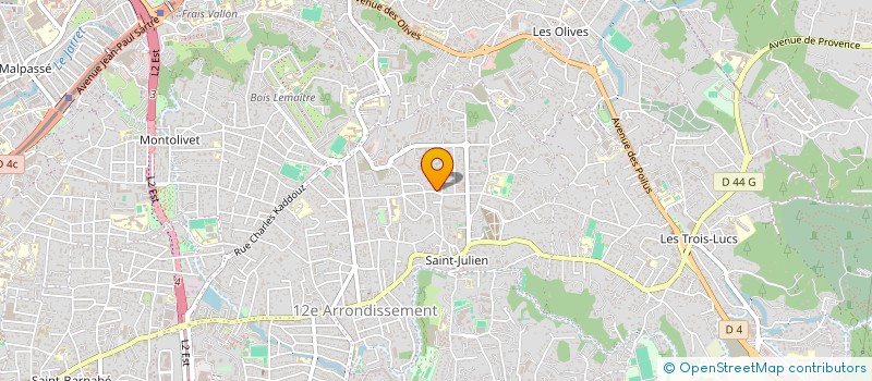 localisation de l'entreprise GALIPAGUI à MARSEILLE