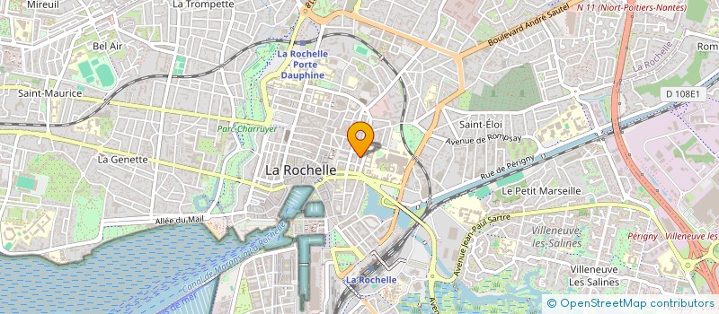 localisation de l'entreprise GALIPESCA à LA ROCHELLE