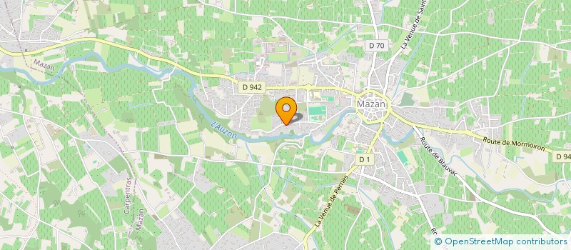 localisation de l'entreprise GALIPET  MAZAN