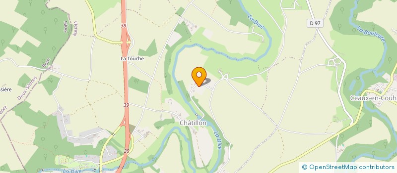 localisation de l'entreprise GALIREST à VALENCE-EN-POITOU